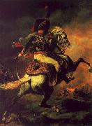 Officer of the Hussars Theodore   Gericault